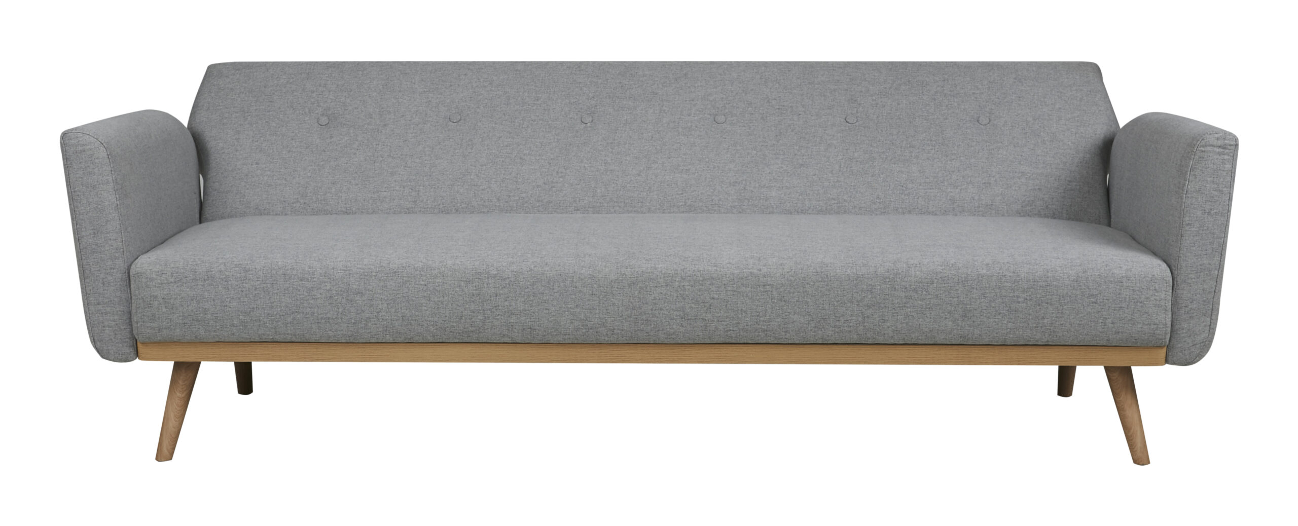 Artistiq 3-zits Slaapbank 'Kelyn' 111 x 190cm, kleur Lichtgrijs - Afbeelding 3