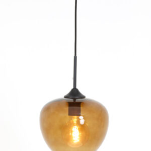 Light & Living Hanglamp 'Mayson' Ø18cm, kleur Bruin