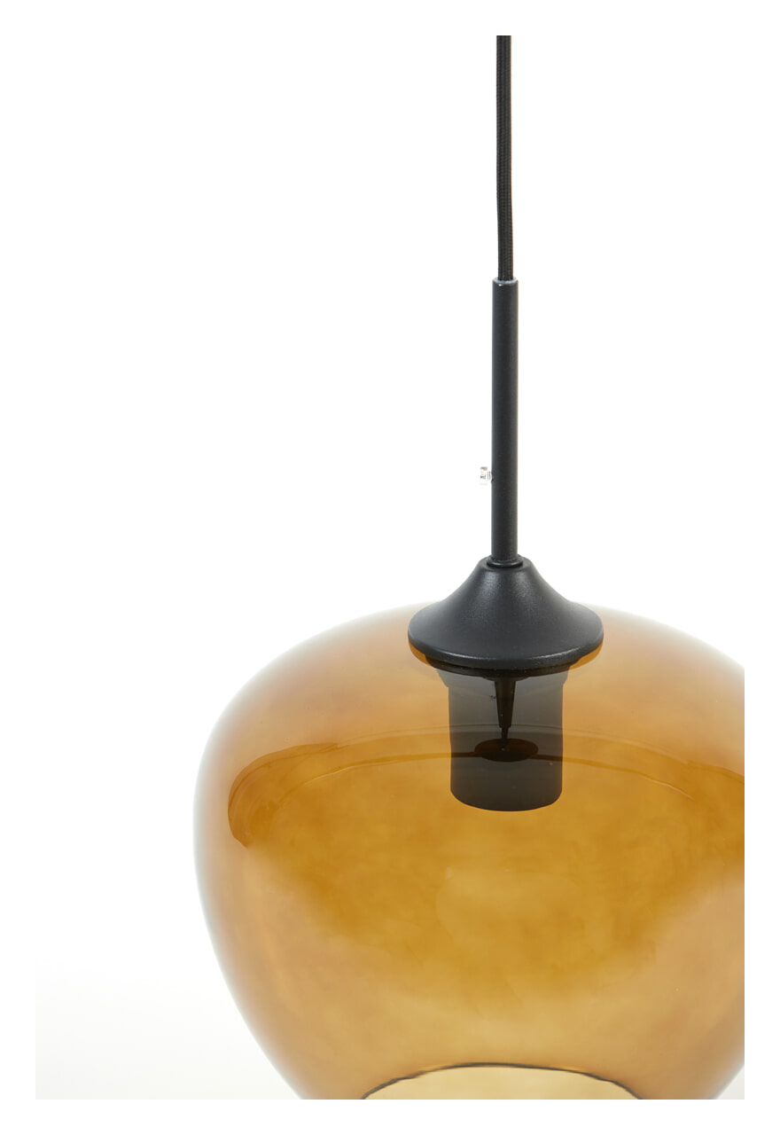 Light & Living Hanglamp 'Mayson' Ø18cm, kleur Bruin - Afbeelding 3