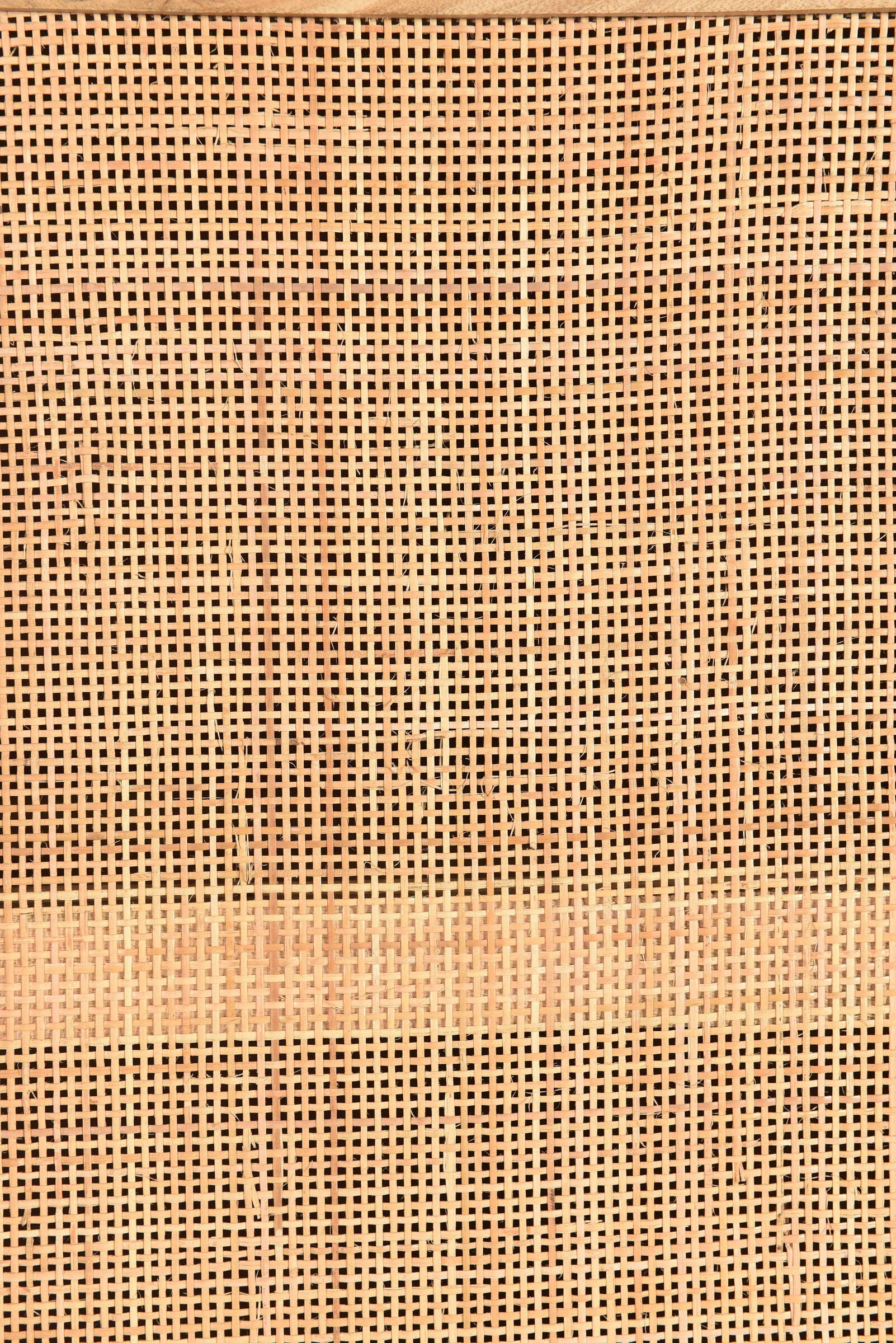 Artistiq Schoenenkast 'Denice' Mangohout en rotan, 48 x 85cm - Afbeelding 7