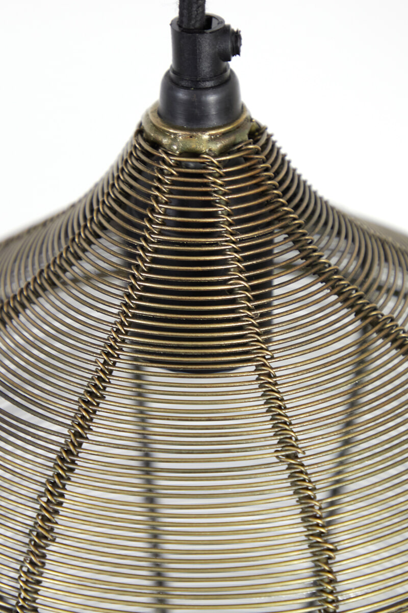 Light & Living Hanglamp 'Alvaro' 10-Lamps, kleur Antiek Brons - Afbeelding 7