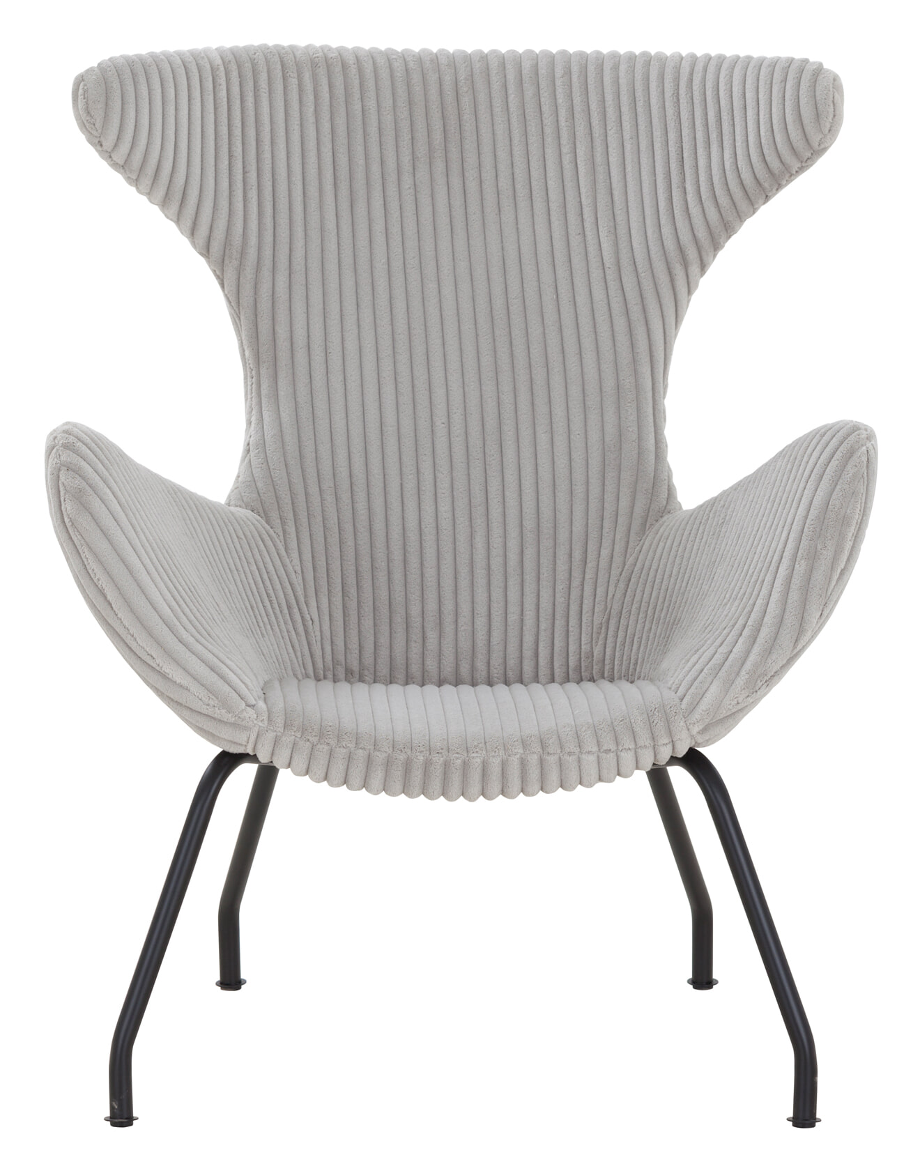 Artistiq Fauteuil 'Ariel' Rib, kleur grijs - Afbeelding 3