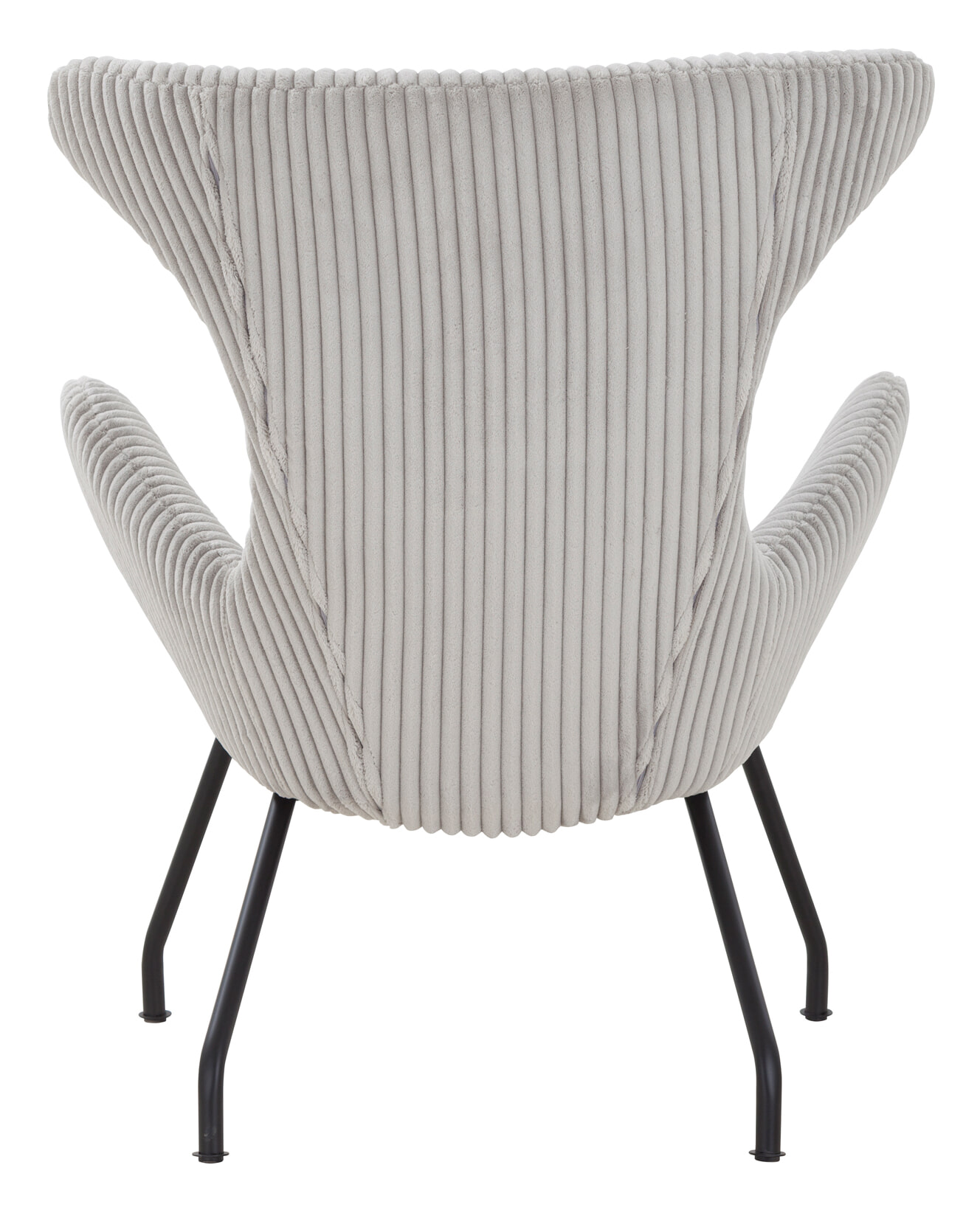 Artistiq Fauteuil 'Ariel' Rib, kleur grijs - Afbeelding 6