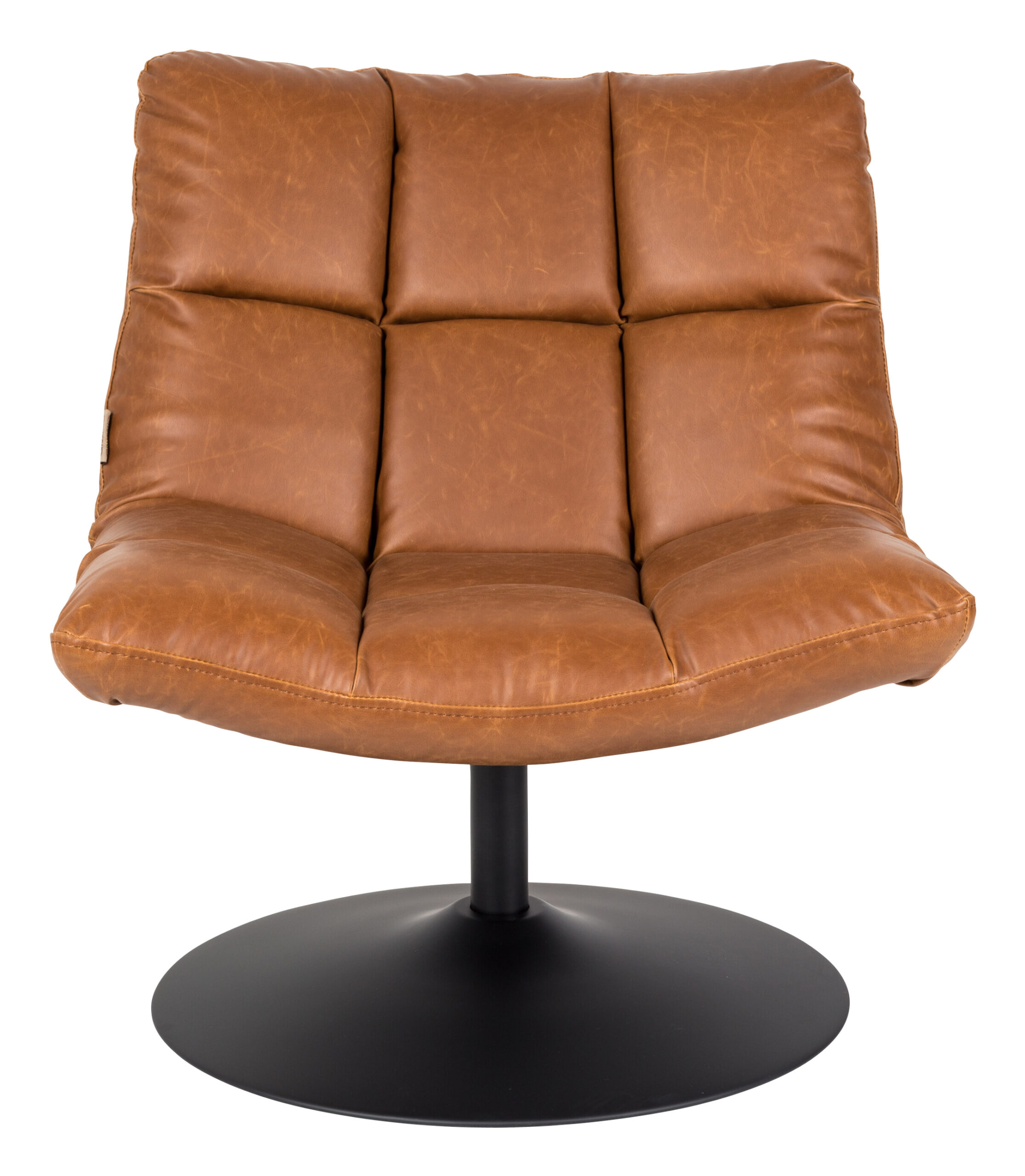 Dutchbone Fauteuil 'Bar' PU, kleur Vintage Bruin - Afbeelding 4