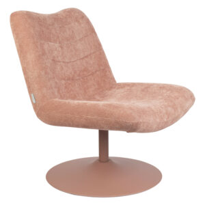 Zuiver Draaibare Fauteuil 'Bubba' kleur Roze