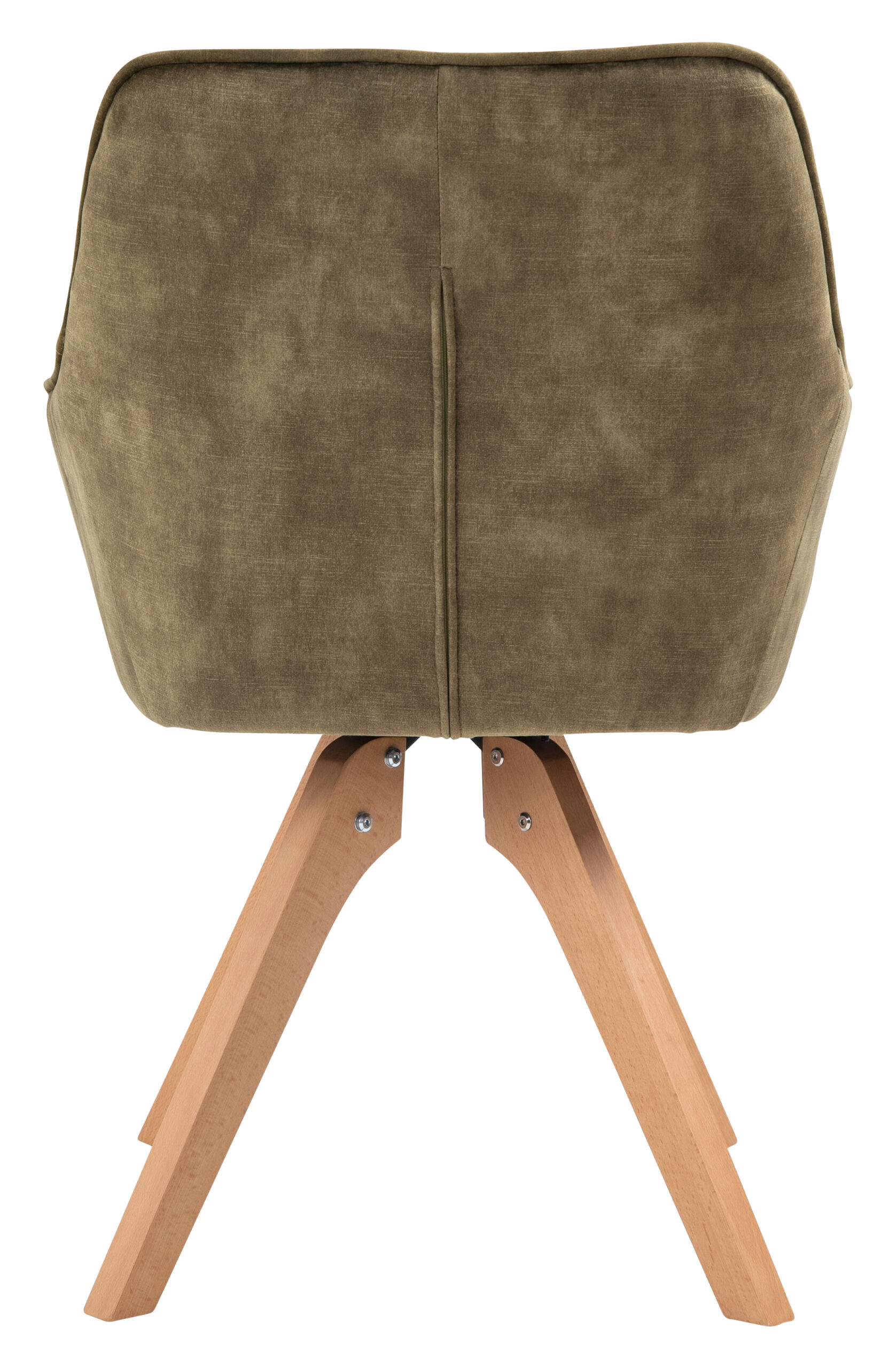 Artistiq Eetkamerstoel 'Mercur' Velvet, kleur groen - Afbeelding 4