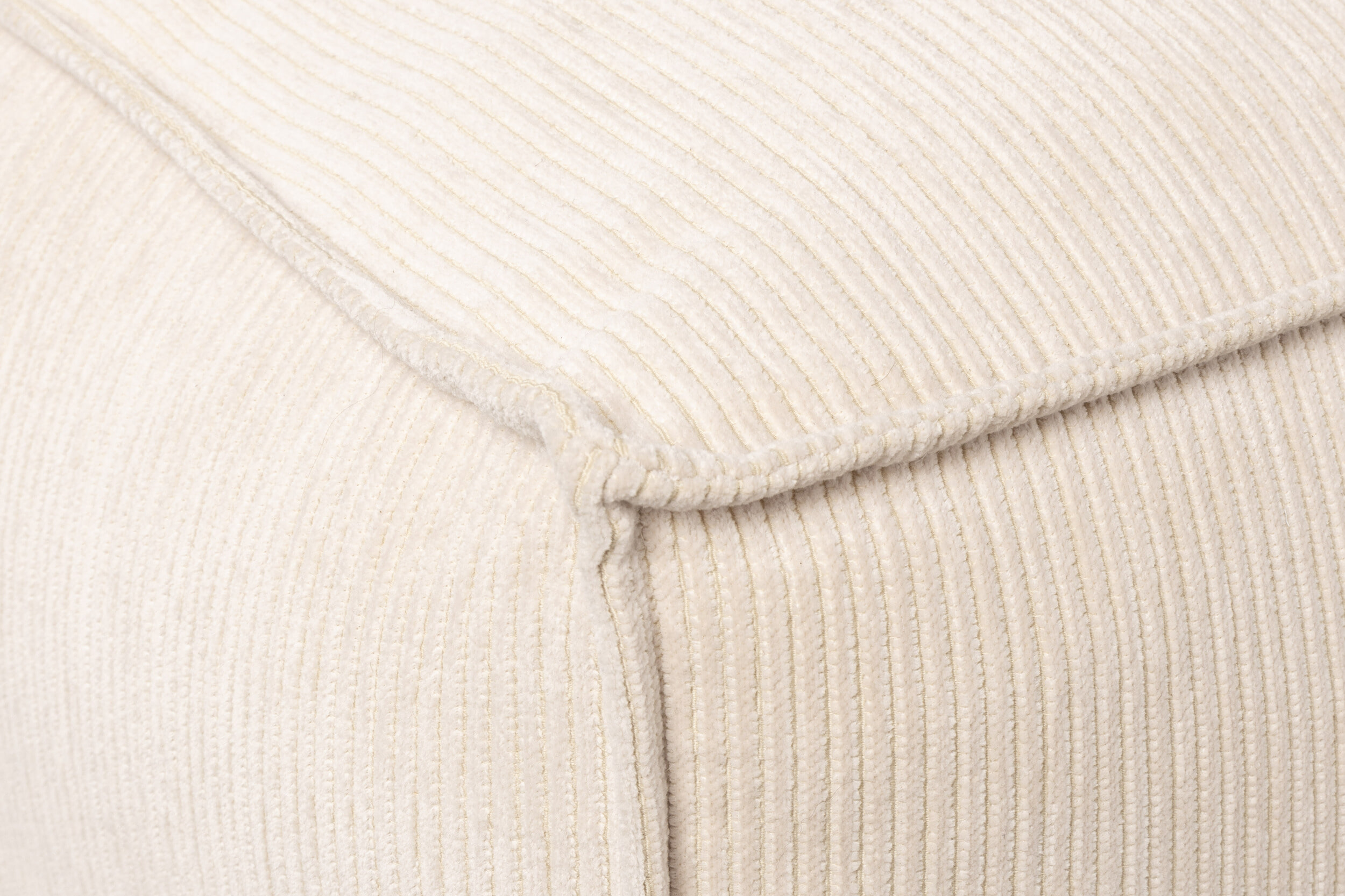 Zuiver Loungebank 'Fat Freddy' Rechts, Rib, kleur Naturel - Afbeelding 2