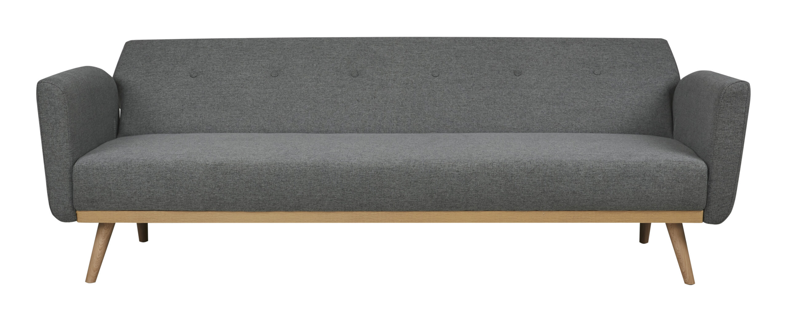 Artistiq 3-zits Slaapbank 'Kelyn' 111 x 190cm, kleur Donkergrijs - Afbeelding 3