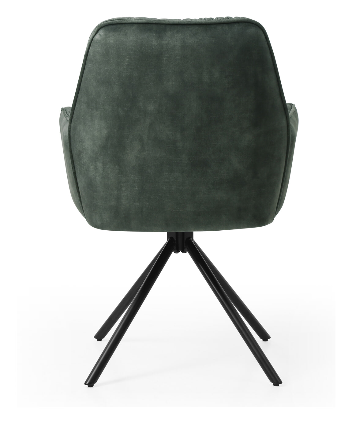 Artistiq Eetkamerstoel 'Gadi' Velvet, kleur donkergroen - Afbeelding 4