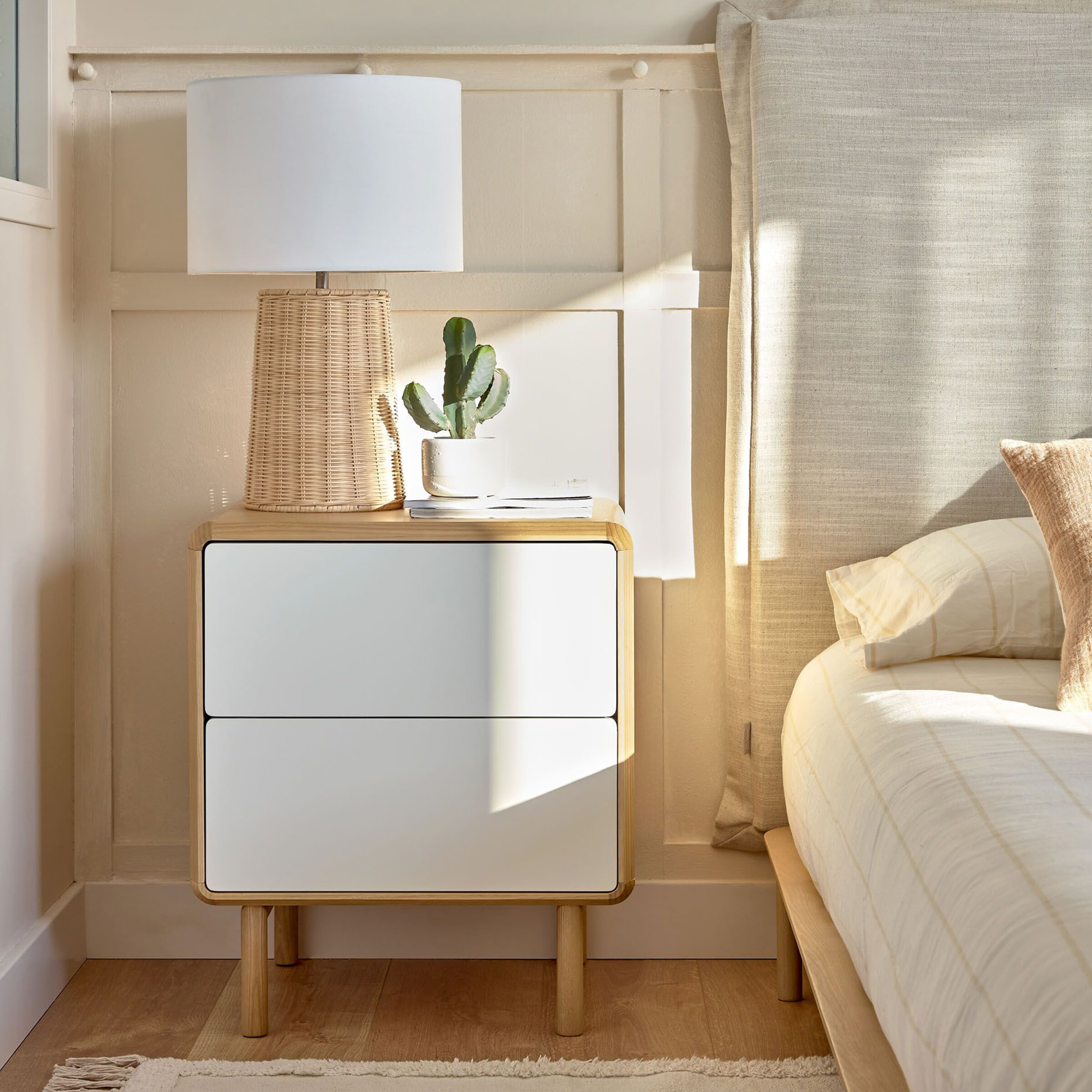 Kave Home Nachtkastje 'Anielle' Essen, 50 x 45cm