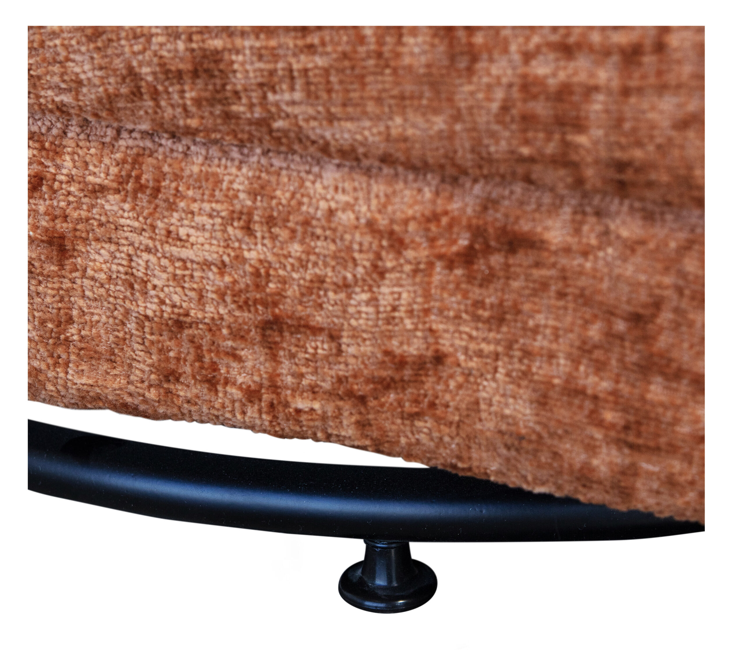 WOOOD Draaifauteuil 'Atty' Structure Velvet, kleur Blossom - Afbeelding 7