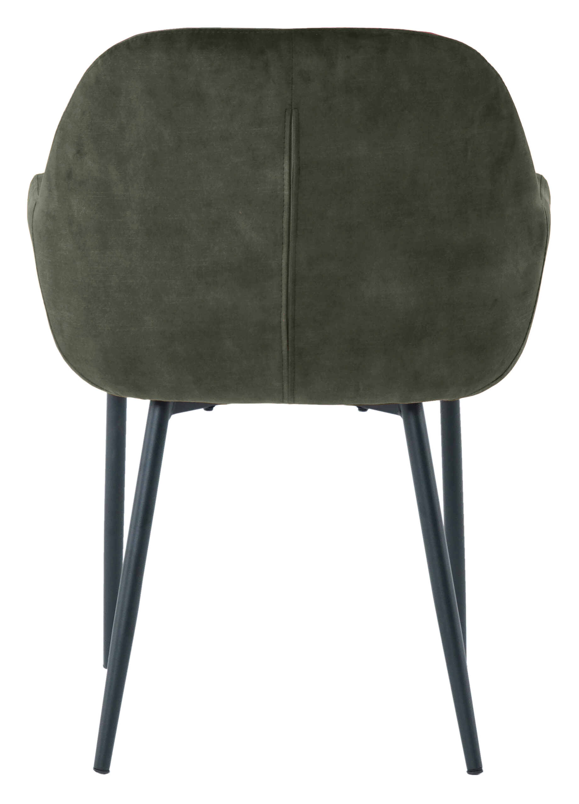 Artistiq Eetkamerstoel 'Linna' Velvet, kleur groen - Afbeelding 5