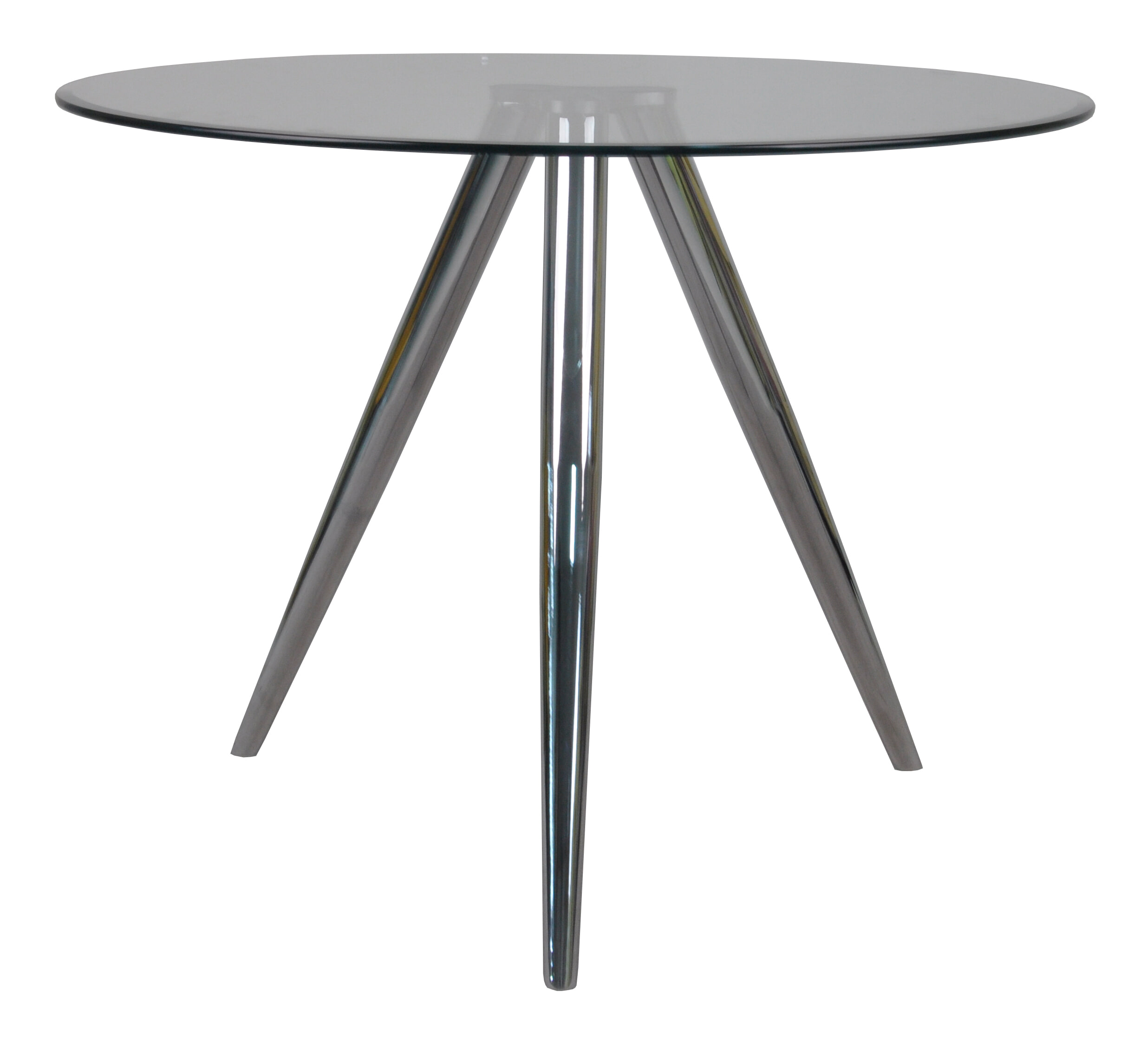 Artistiq Ronde Glazen Eettafel 'Shanna' 100cm - Afbeelding 2