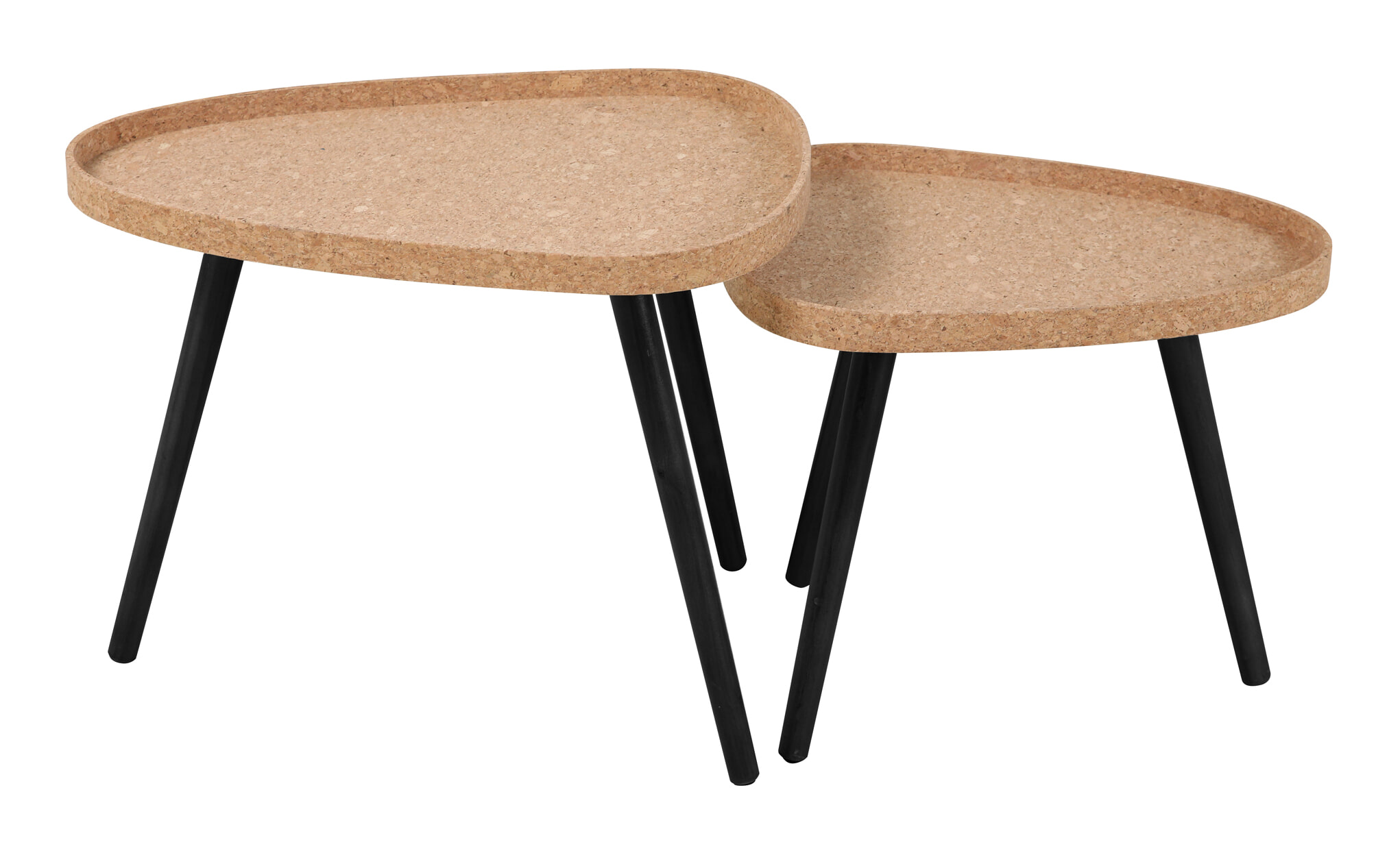 Artistiq Living Salontafel 'Micayla' Kurk, Set van 2 stuks - Afbeelding 3