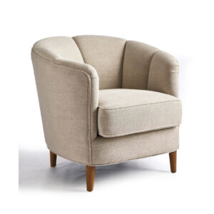 Rivièra Maison Fauteuil 'Rue Royale' Linen, kleur Fabulous Flax
