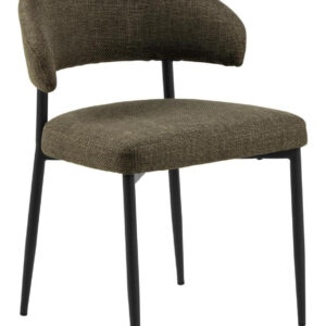 Bendt Eetkamerstoel 'Britney' Structuurstof, kleur Groen