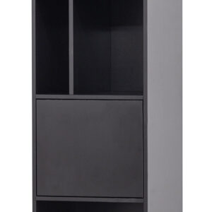 WOOOD Opbergkast 'Finca' Mat zwart, 210 x 40cm