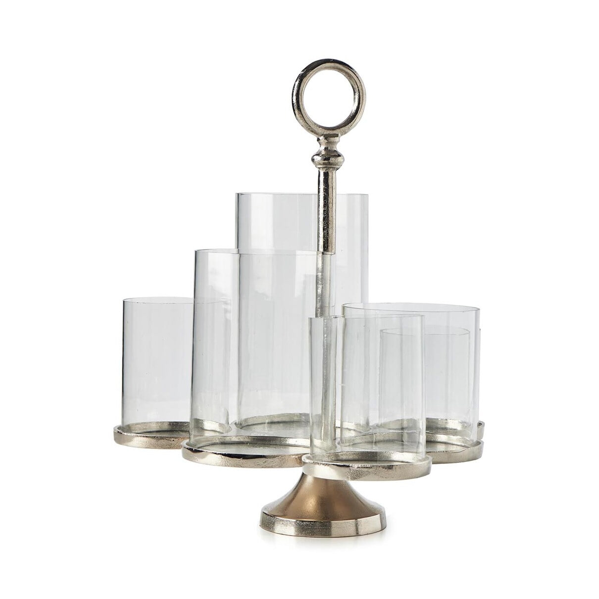 Rivièra Maison Kaarshouder 'Multiple Hurricane' Set van 6 stuks