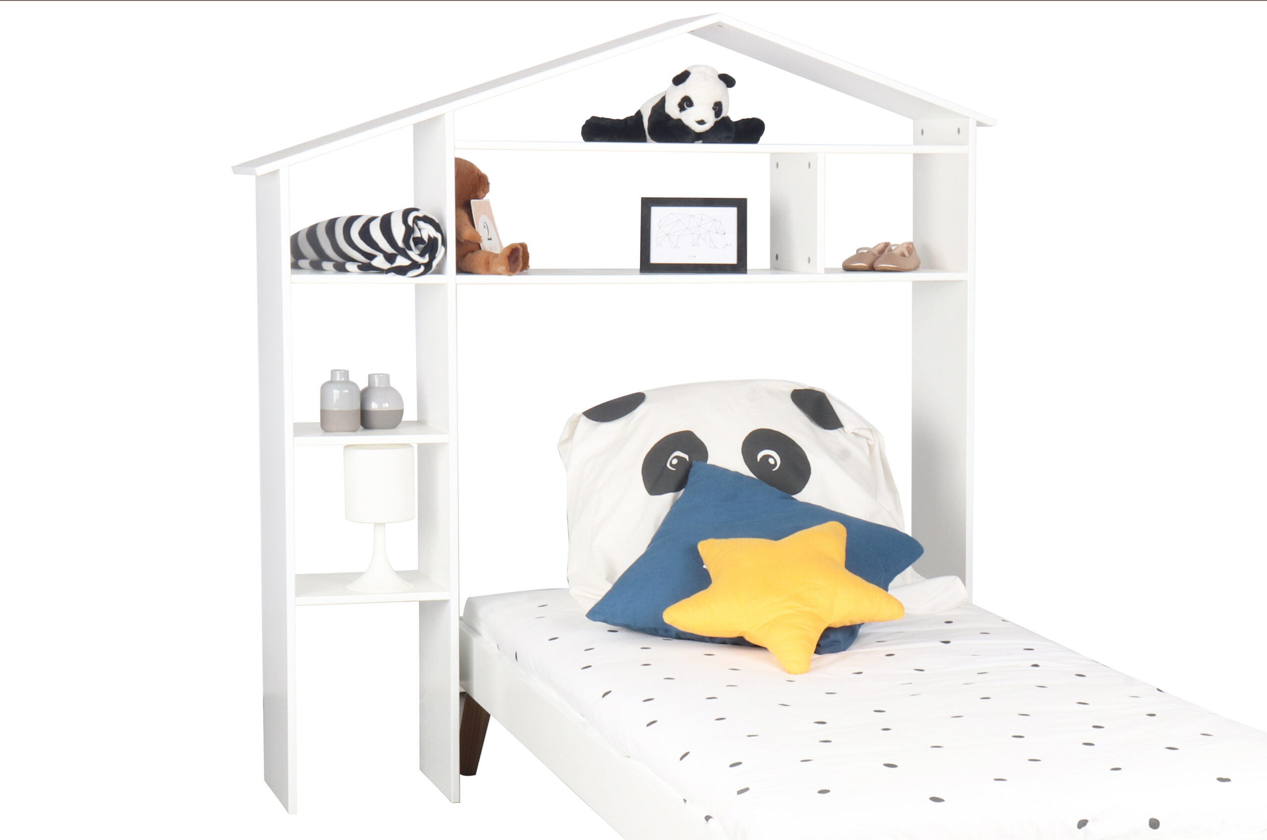 Artistiq Wandkast 'Noura' 155 x 148cm, kleur Wit - Afbeelding 5