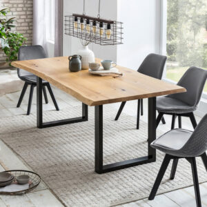 Artistiq Eettafel 'Rowan' Eikenhout, 120 x 80cm