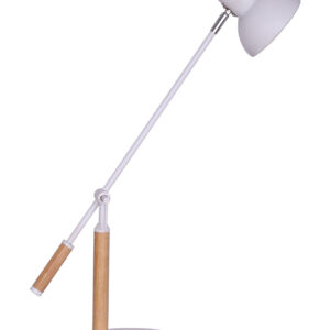 Artistiq Tafellamp 'Maynor' Verstelbaar, Metaal en hout