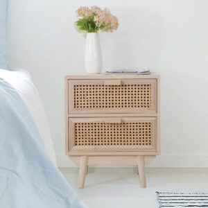 Artistiq Nachtkastje 'Hanny' rotan / webbing