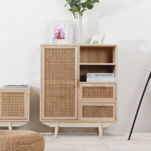 Artistiq Opbergkast 'Hanny' 85 x 70cm rotan / webbing