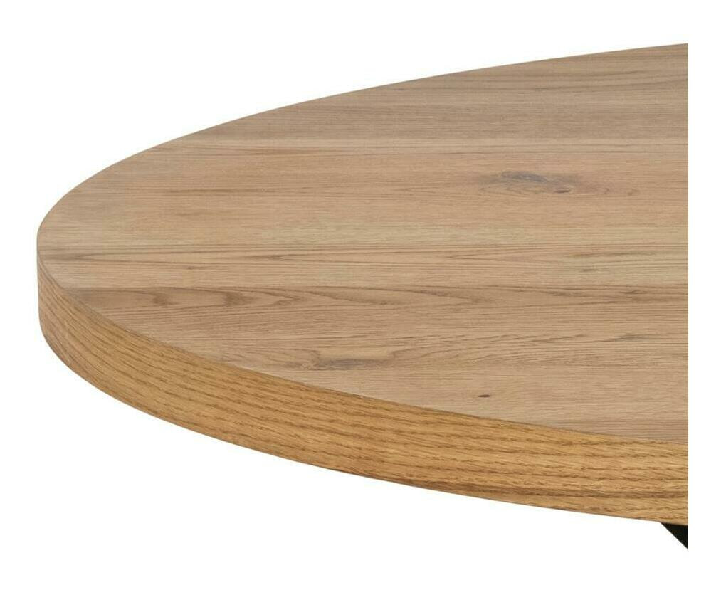 Bendt Ronde Eettafel 'Line' Eiken, 120cm - Afbeelding 5