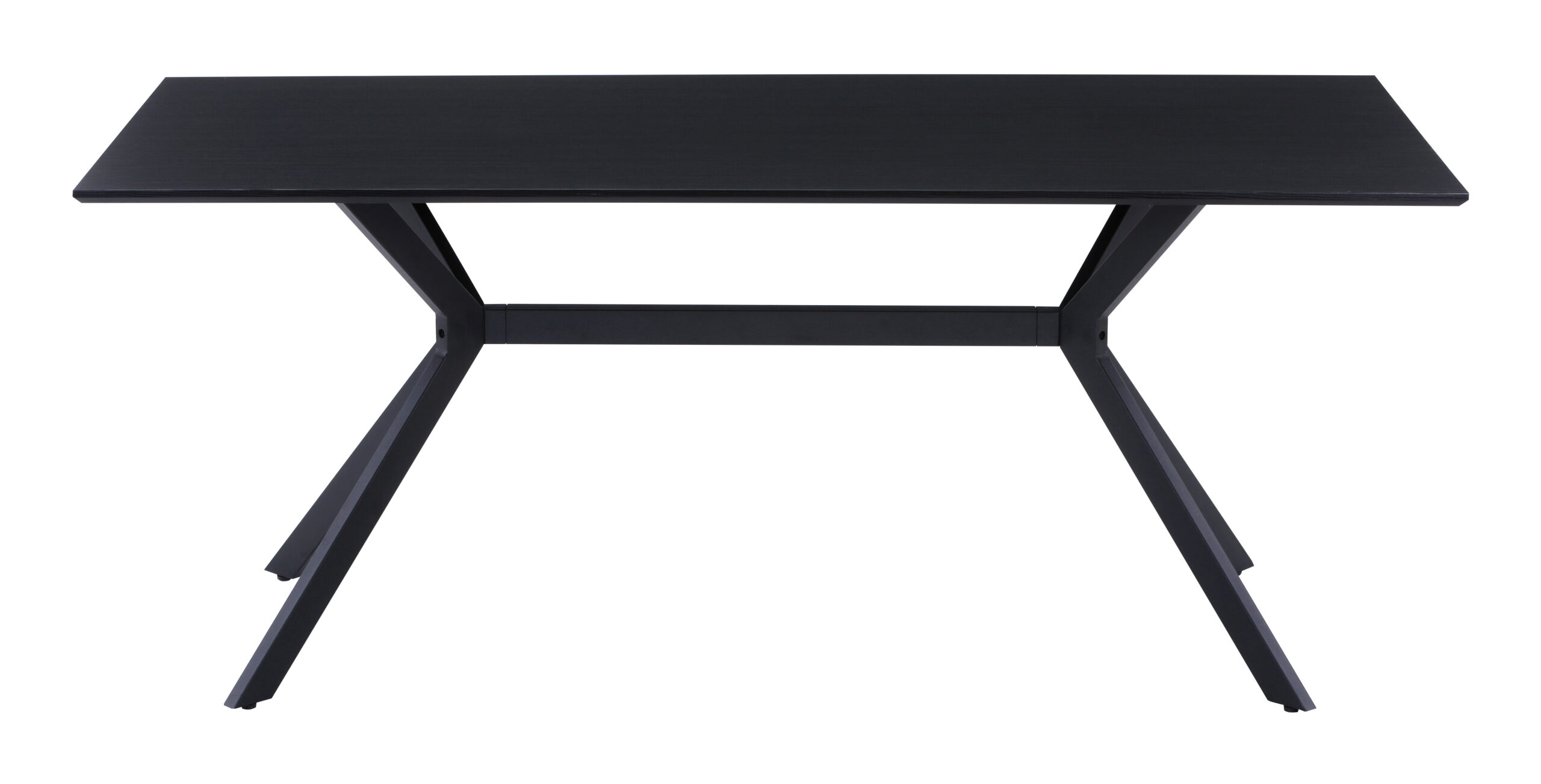 Artistiq Eettafel 'Alfonso' 180 x 90cm, kleur Zwart - Afbeelding 2