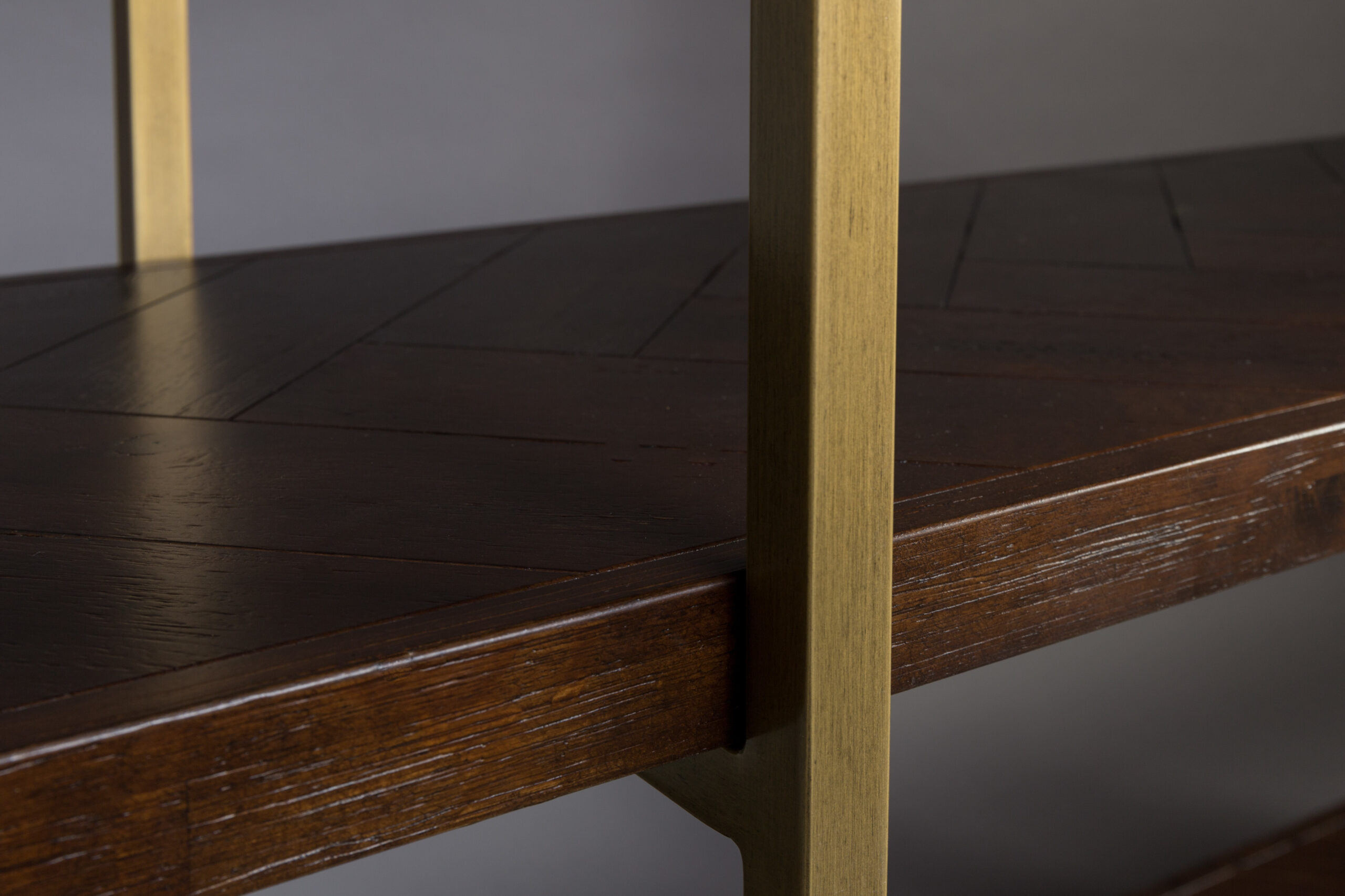 Dutchbone Wandrek 'Class' Antique Brass, 146 x 140cm, kleur Bruin - Afbeelding 5