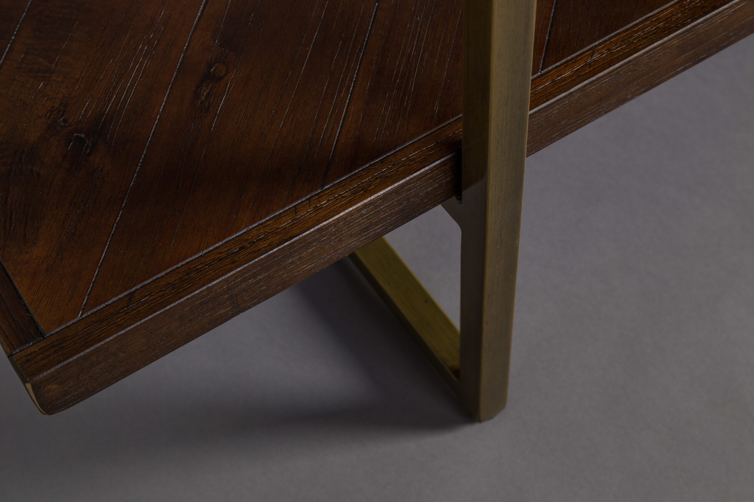 Dutchbone Wandrek 'Class' Antique Brass, 146 x 140cm, kleur Bruin - Afbeelding 6