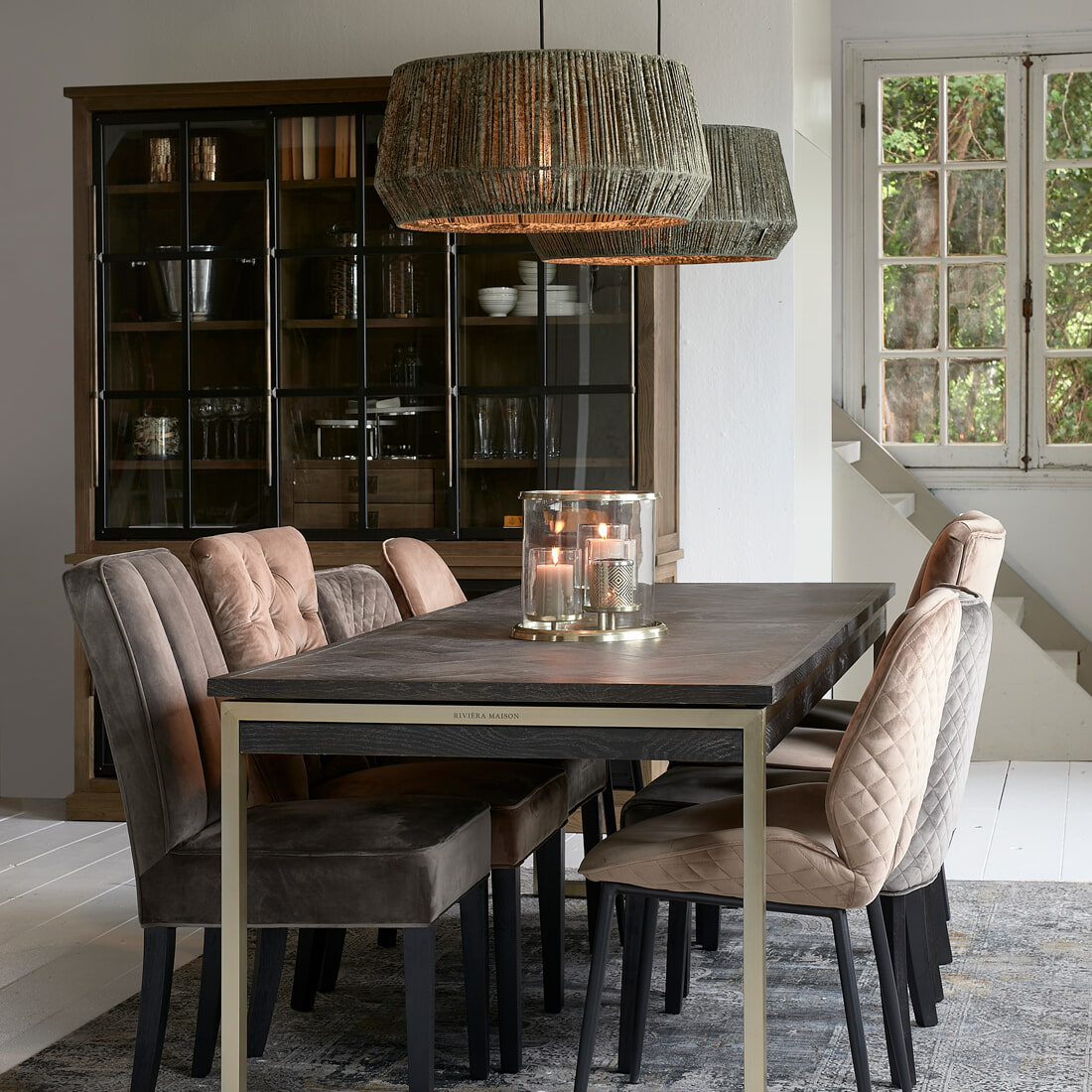 Rivièra Maison Buffetkast 'The Hoxton' 220 x 180cm - Afbeelding 7