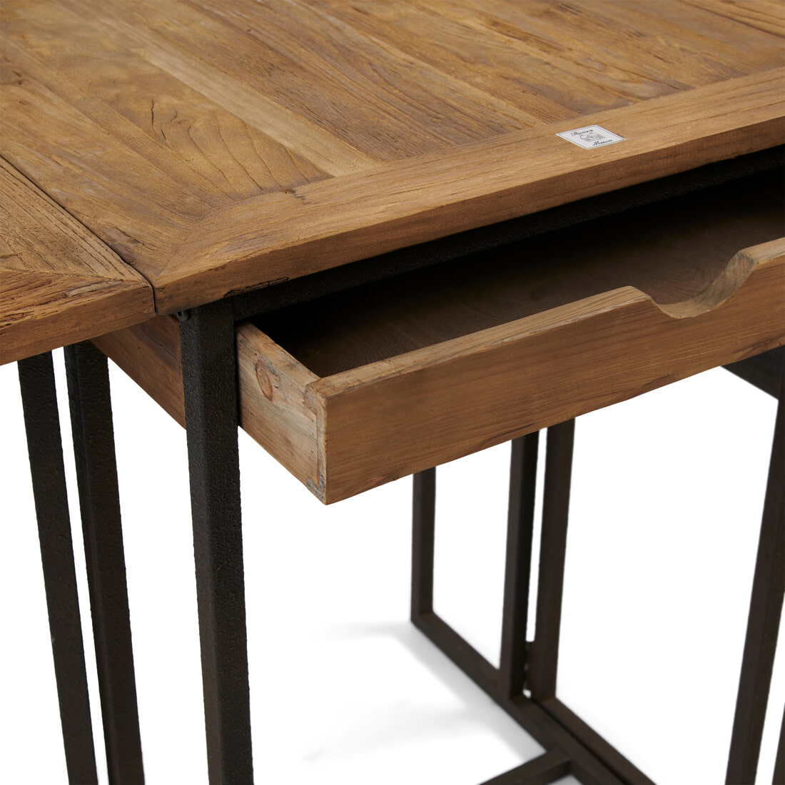 Rivièra Maison Uitschuifbare Bartafel 'Shelter Island' 74-122-170 x 95cm - Afbeelding 4