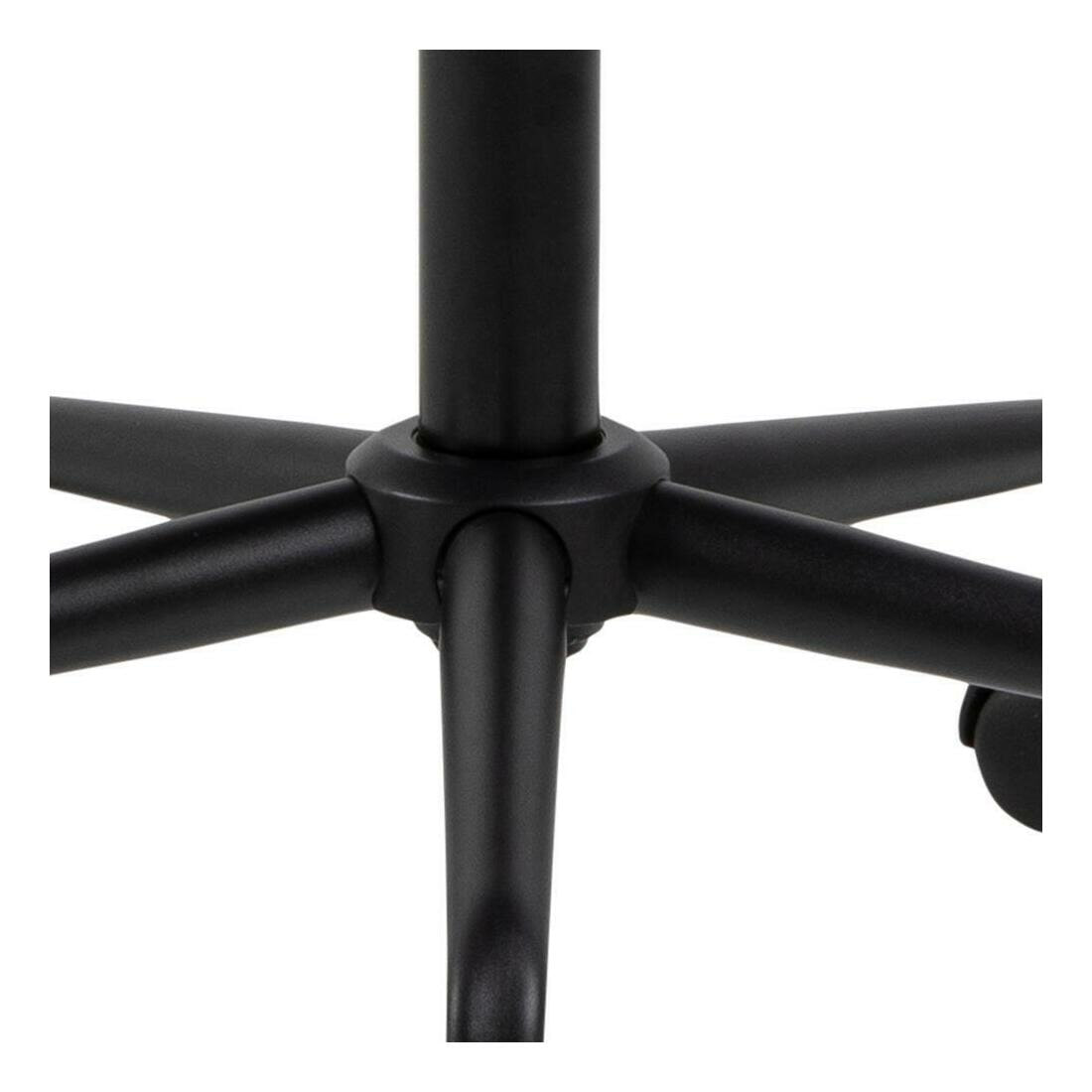 Bendt Bureaustoel 'Loren' Velvet, kleur Dark Grey