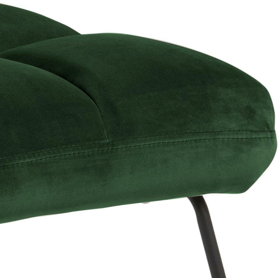 Bendt Fauteuil 'Kristian' Velvet, kleur Groen - Afbeelding 2