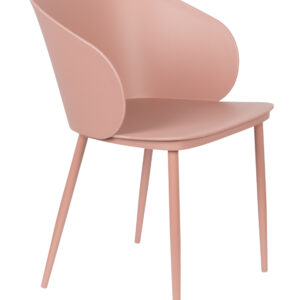 ZILT Eetkamerstoel 'Gigi', kleur Roze