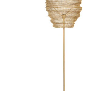 ZILT Vloerlamp 'Deepika', 154cm, kleur Goud