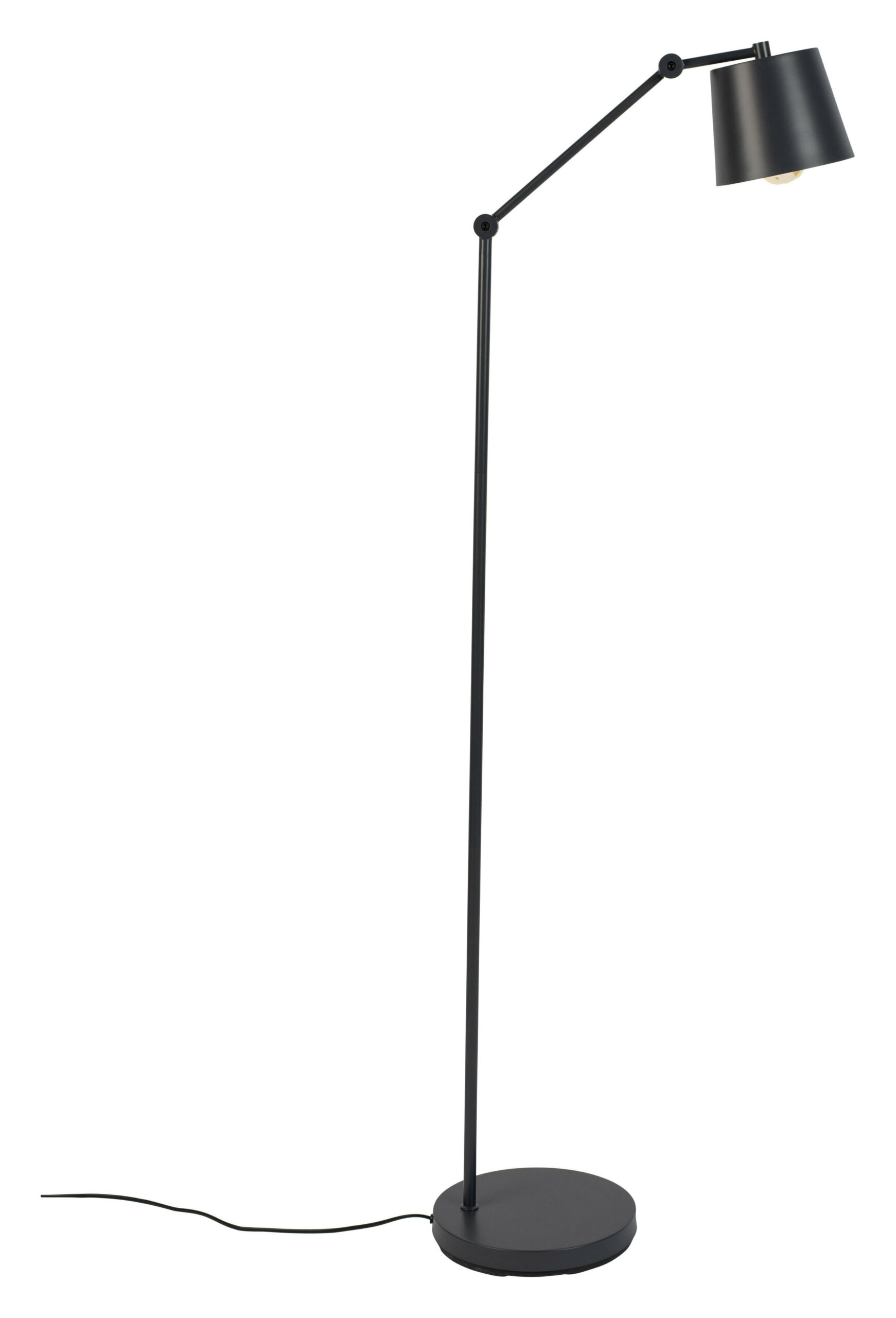 ZILT Vloerlamp 'Bret' 124cm hoog, kleur Zwart - Afbeelding 3