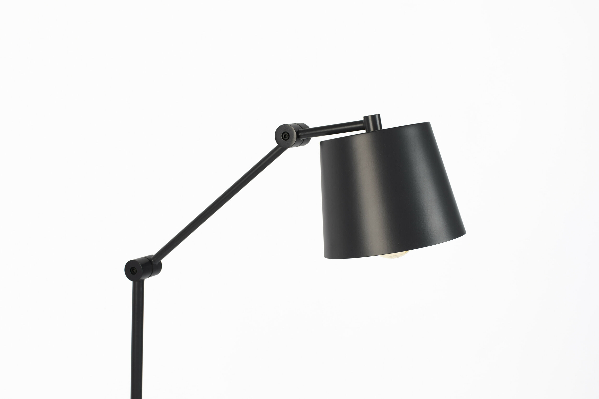 ZILT Vloerlamp 'Bret' 124cm hoog, kleur Zwart - Afbeelding 6