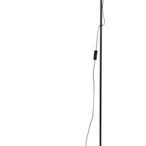 ZILT Vloerlamp 'Isaiah' 135cm, kleur Zwart