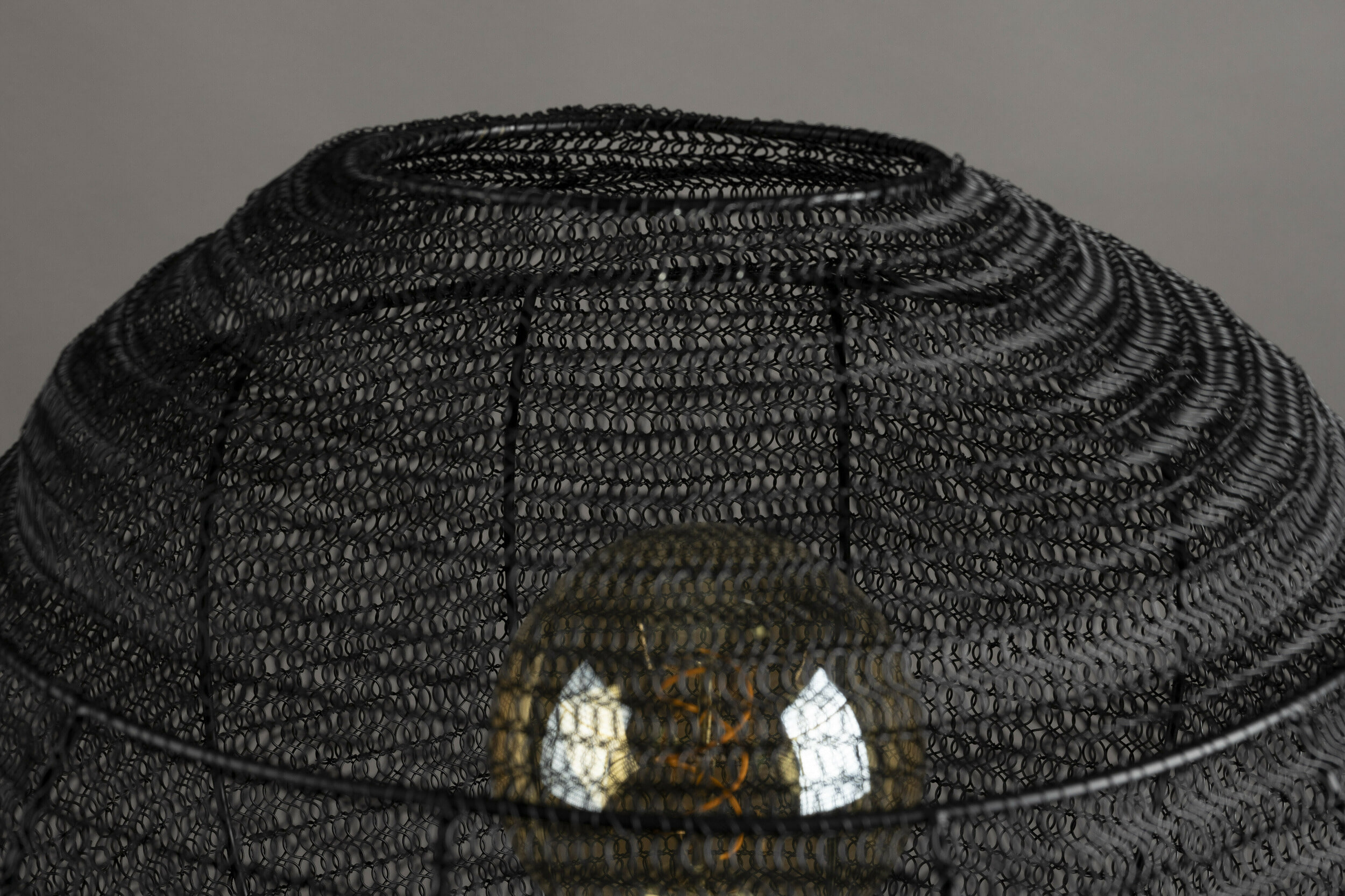 Dutchbone Vloerlamp 'Meezan' 142cm, kleur Zwart - Afbeelding 5