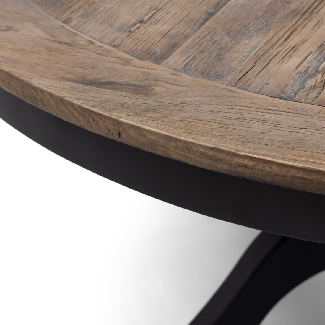 Rivièra Maison Uitschuifbare Eettafel 'Le Marais' Eikenhout, 140/190 x 140cm - Afbeelding 5