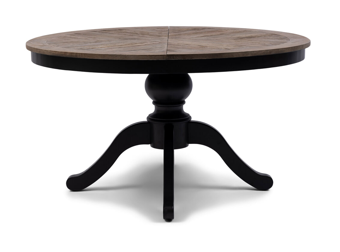 Rivièra Maison Uitschuifbare Eettafel 'Le Marais' Eikenhout, 140/190 x 140cm