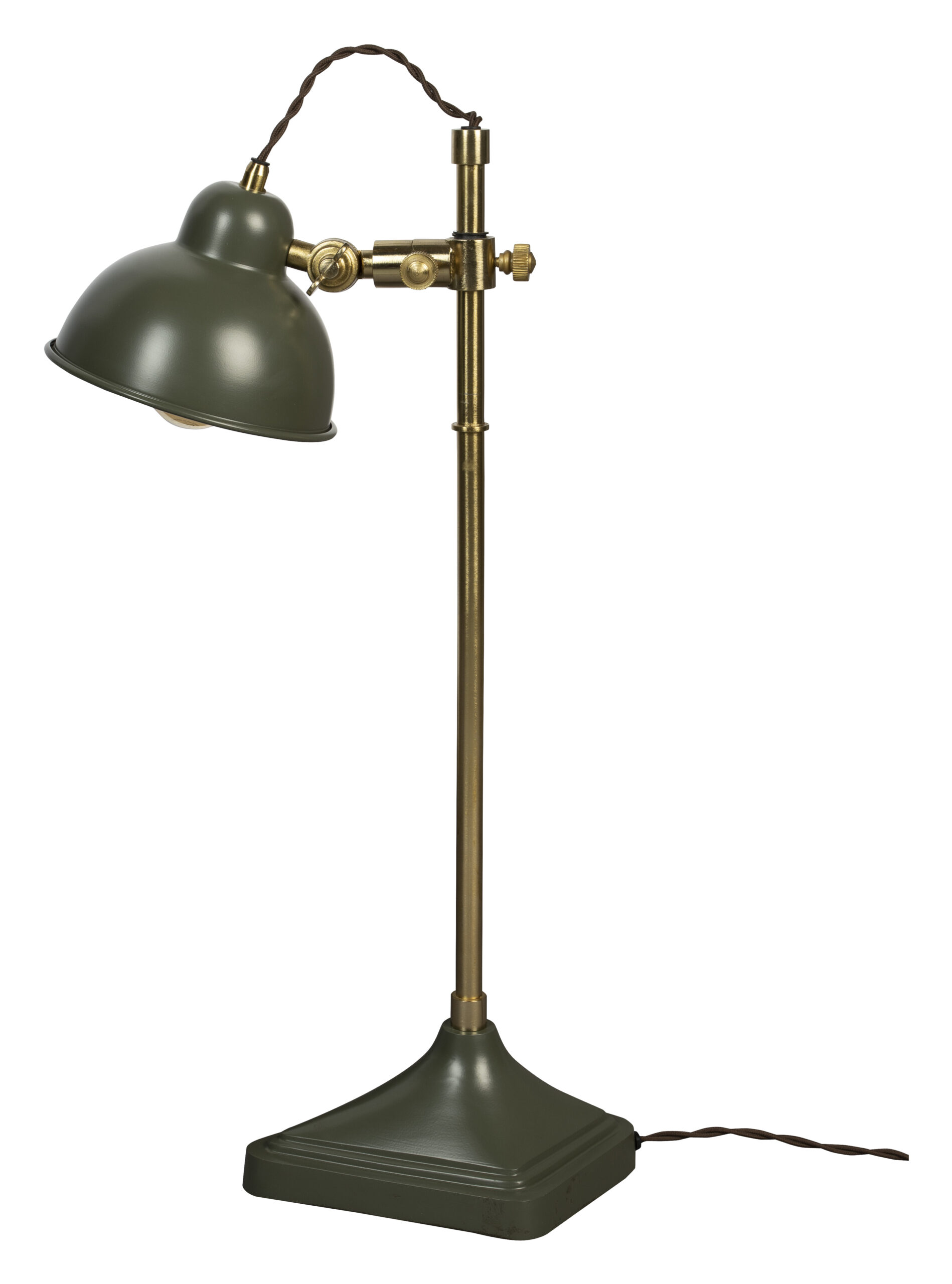 Dutchbone Tafellamp 'Todd' kleur Groen - Afbeelding 2