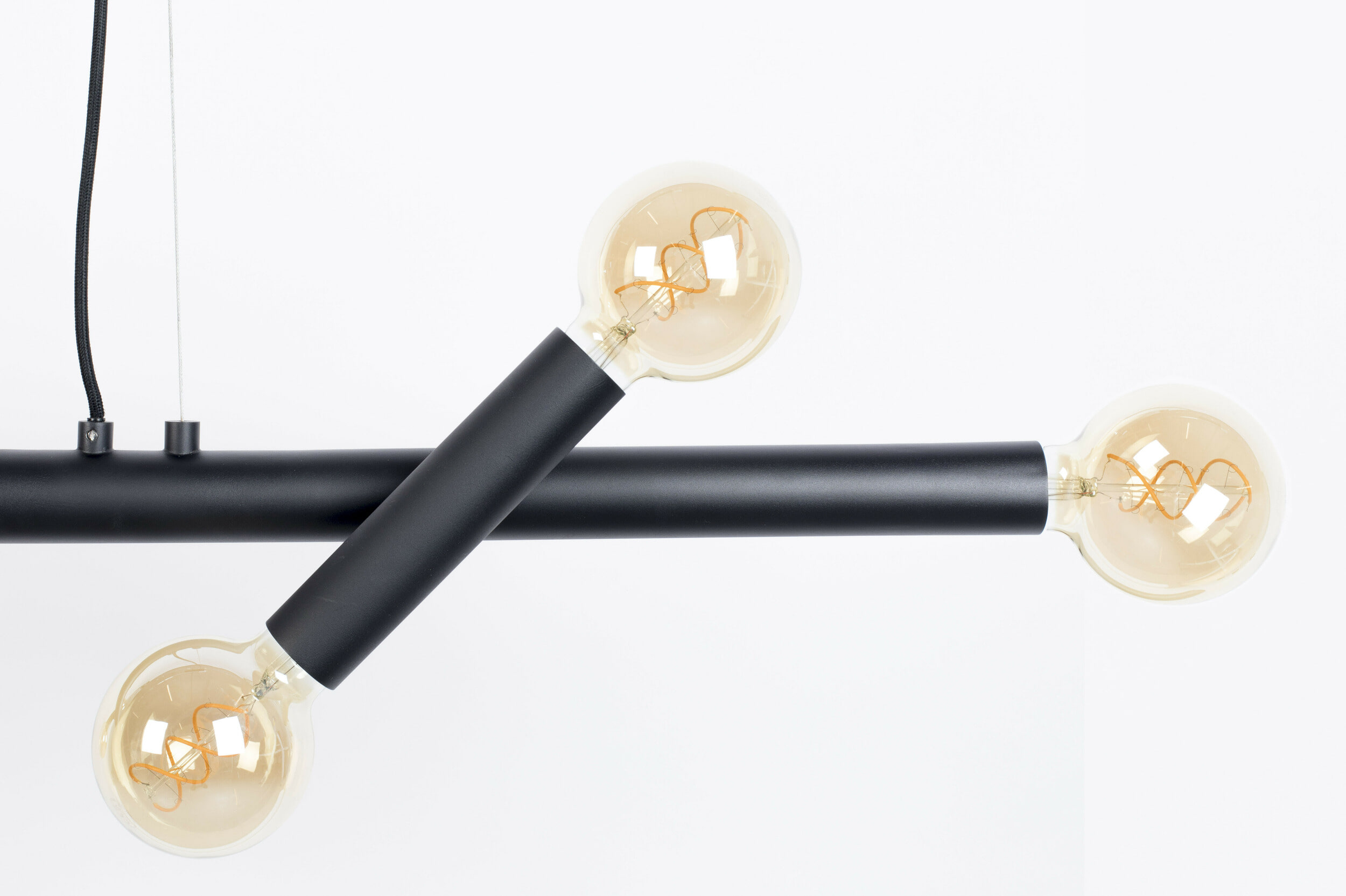 Zuiver Hanglamp 'Hawk' Wide, 6-lamps, kleur Zwart - Afbeelding 6