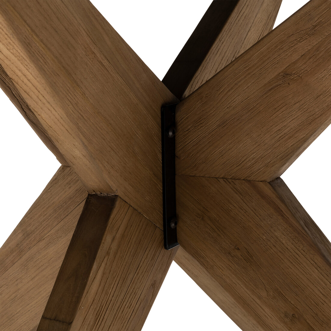 Rivièra Maison Ronde Eettafel 'Portland' Eikenhout, 150 cm, kleur Bruin - Afbeelding 5