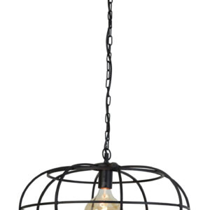 Light & Living Hanglamp 'Imelda' Ø53cm, mat zwart
