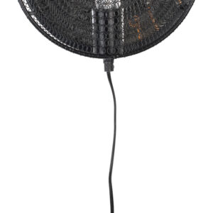 ZILT Wandlamp 'Sidse', 25.5cm kleur Zwart