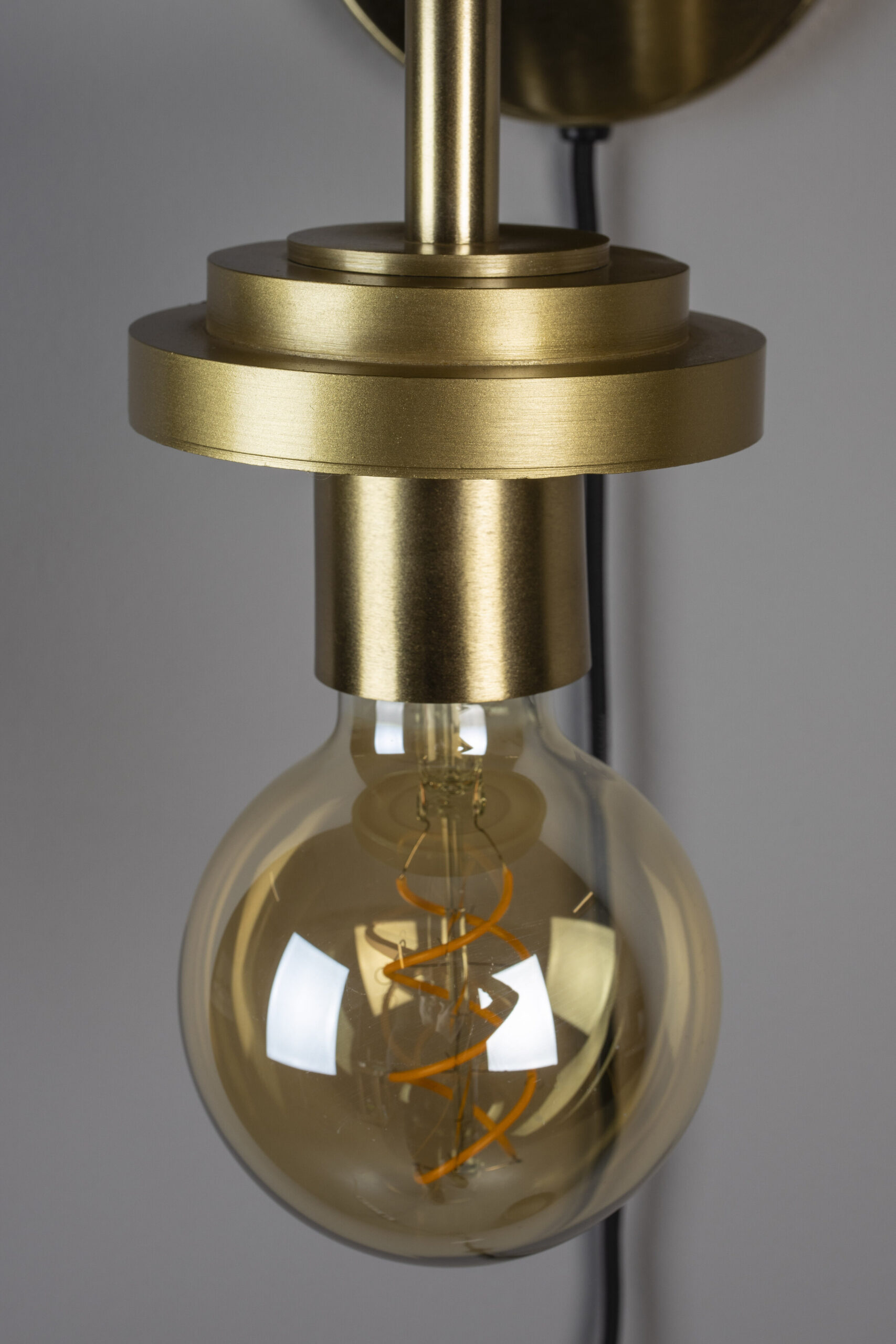 Dutchbone Wandlamp 'Aden' kleur Brass - Afbeelding 7