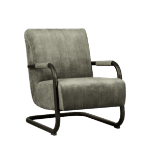 Sohome Fauteuil 'Raisa' Velvet, kleur Groen